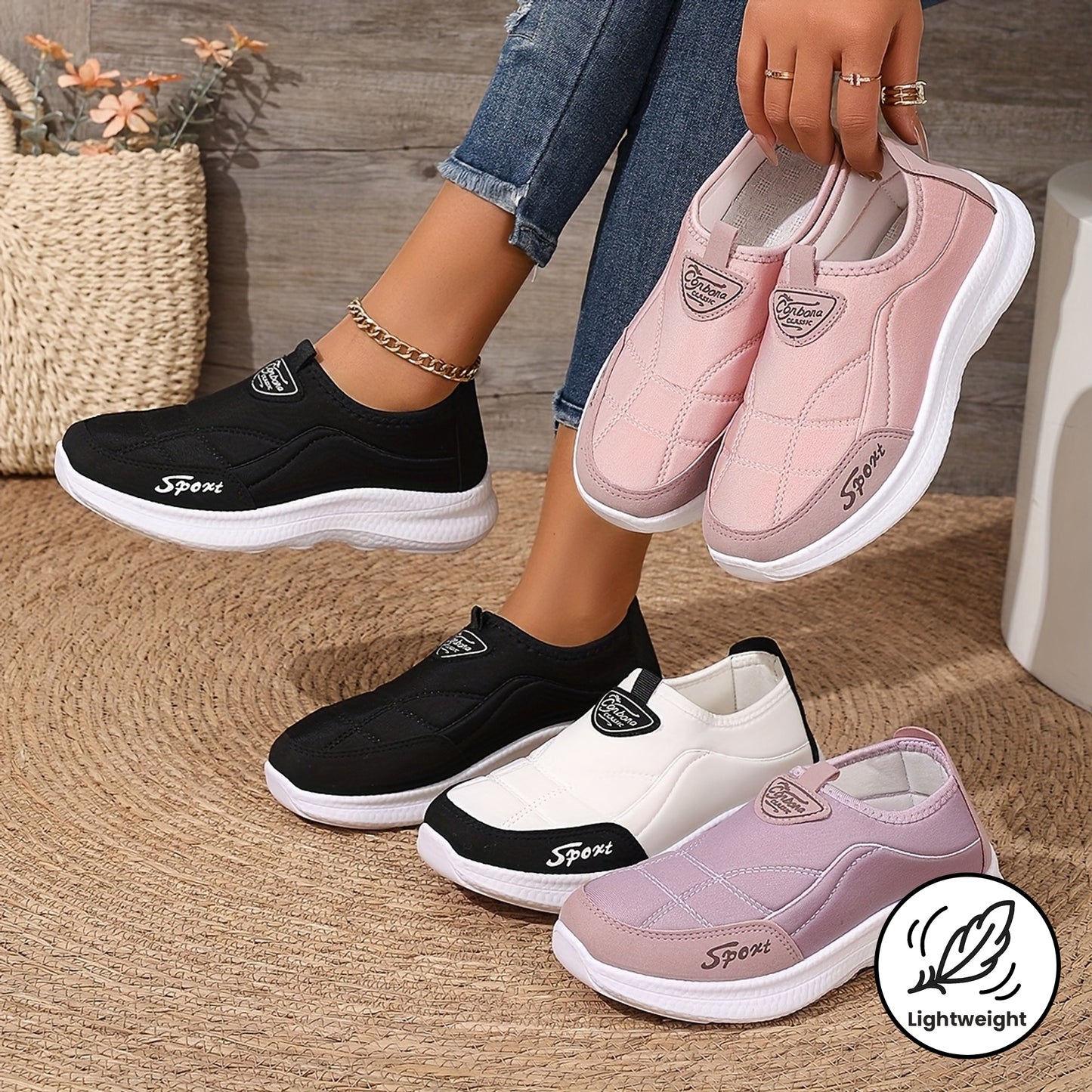 Lightweight,  Breathable & Soft Women's Sneakers