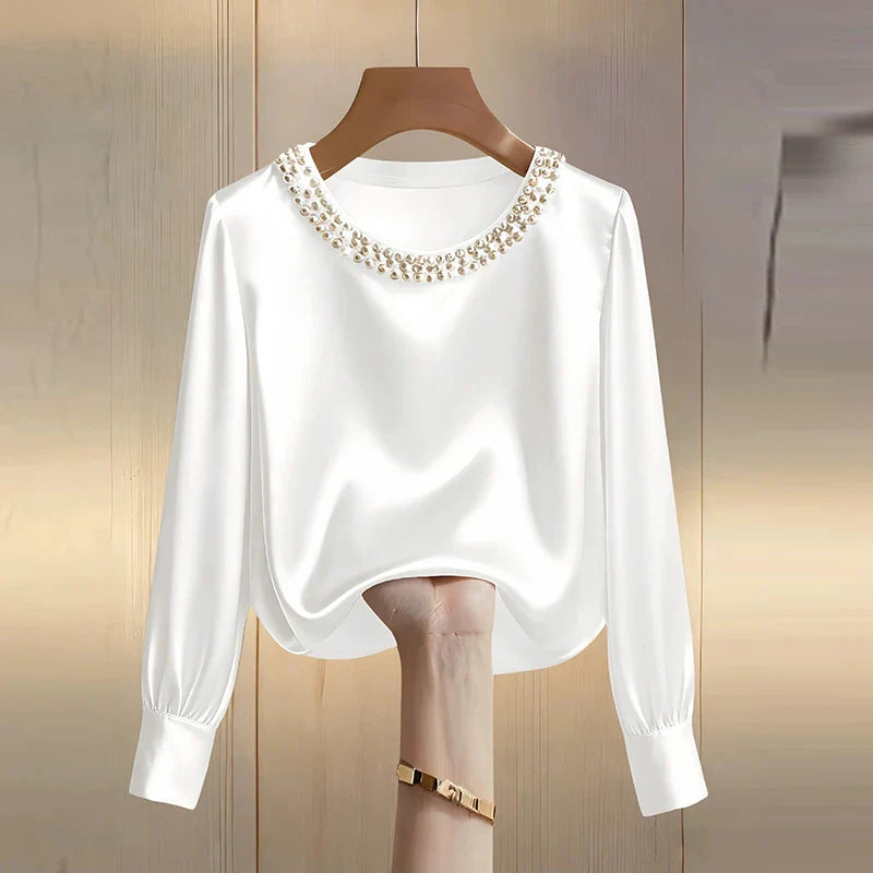 Elegant Satin Blouse