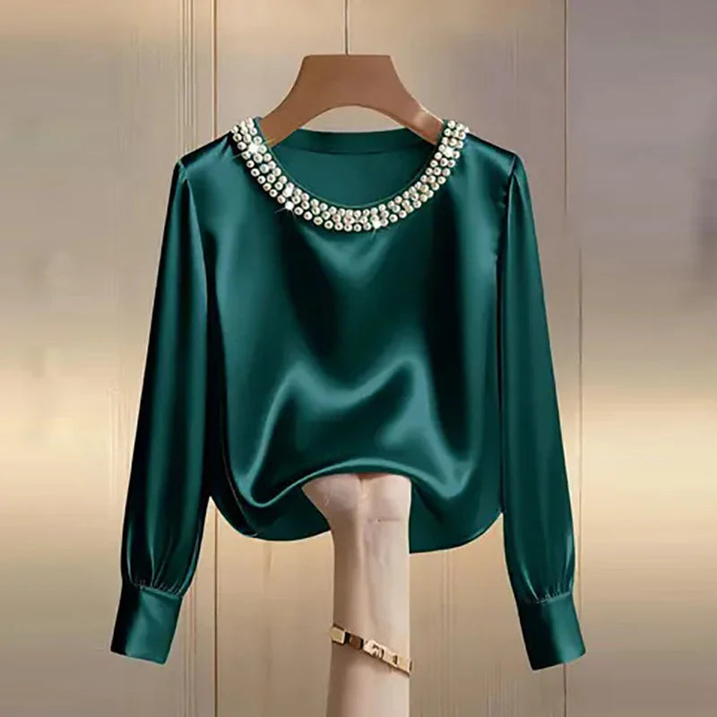 Elegant Satin Blouse