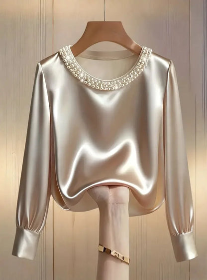 Elegant Satin Blouse