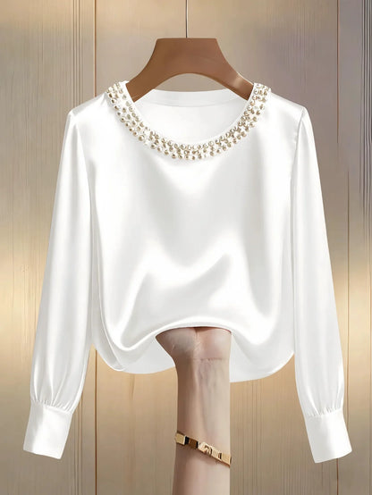 Elegant Satin Blouse